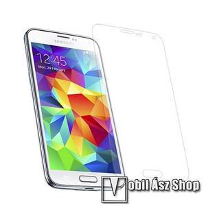Képernyővédő fólia - Clear - 1db, törlőkendővel - SAMSUNG SM-G900F Galaxy S5 kép