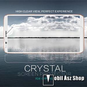 NILLKIN képernyővédő fólia - Crystal Clear - 1db, törlőkendővel - Oppo R11s - GYÁRI kép
