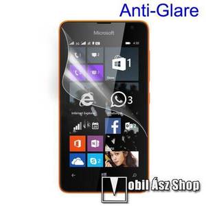 Képernyővédő fólia - Anti-glare - MATT! - 1db, törlőkendővel - MICROSOFT Lumia 430 kép