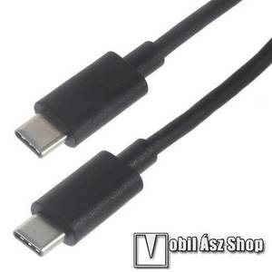 HUAWEI USB Type-C / Type-C adatátviteli kábel / USB töltő 1, 2 m, 2A - FEKETE - GYÁRI kép