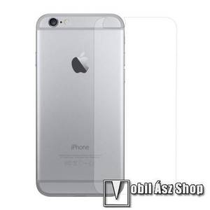 Hátlap védő karcálló edzett üveg - 0, 3 mm vékony, 9H, Arc Edge, A hátlap sík részét védi - APPLE iPhone 6 / APPLE iPhone 6s kép