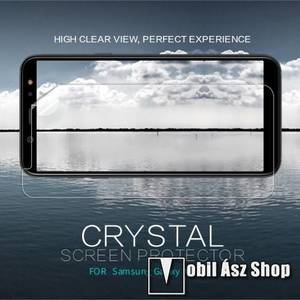 NILLKIN képernyővédő fólia - Crystal Clear - 1db, törlőkendővel - SAMSUNG SM-A600F Galaxy A6 (2018) - GYÁRI kép