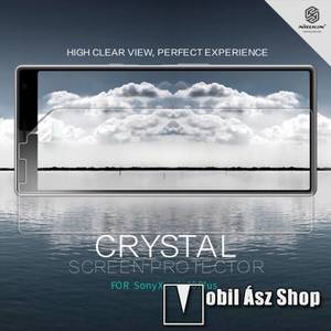 NILLKIN képernyővédő fólia - Crystal Clear - 1db, törlőkendővel - SONY Xperia 10 Plus - GYÁRI kép
