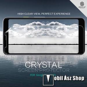NILLKIN képernyővédő fólia - Crystal Clear - 1db, törlőkendővel - Google Pixel 3a XL - GYÁRI kép