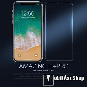 NILLKIN Amazing H+PRO előlap védő karcálló edzett üveg - 0.2mm, 9H, A képernyő sík részét védi - APPLE iPhone 11 Pro Max / APPLE iPhone XS Max - GYÁRI kép
