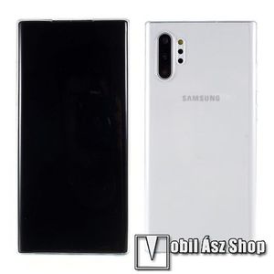 Szilikon védő tok / hátlap - ULTRAVÉKONY! 0, 5mm - ÁTLÁTSZÓ - SAMSUNG Galaxy Note10 Plus (SM-N975F) / SAMSUNG Galaxy Note10 Plus 5G (SM-N976F) kép