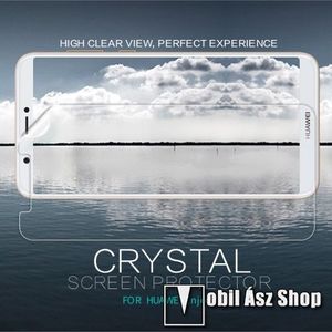 NILLKIN képernyővédő fólia - Crystal Clear - 1db, törlőkendővel - HUAWEI P Smart / HUAWEI Enjoy 7S - GYÁRI kép