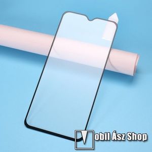 RURIHAI 3D előlap védő karcálló edzett üveg, 0.26mm - FEKETE - Xiaomi Redmi Note 8 - A TELJES KIJELZŐT VÉDI! - GYÁRI kép