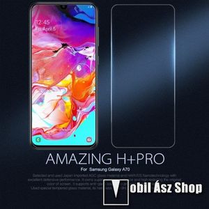 NILLKIN Amazing H+PRO előlap védő karcálló edzett üveg - 0.2mm, 9H, A képernyő sík részét védi - SAMSUNG SM-A705F Galaxy A70 - GYÁRI kép
