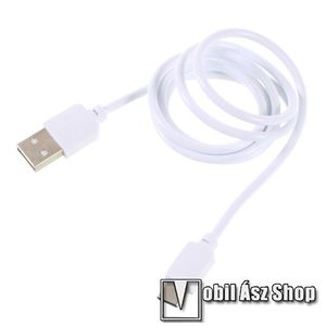 PINZUN CB-002 2A adatátviteli kábel / USB töltő - USB 3.1 Type C / Type C csatlakozás, 1m - FEHÉR kép