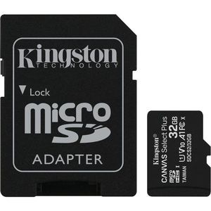Kingston Canvas Select Plus micro SDHC 32GB Class 10 UHS-I + SD adapter kép