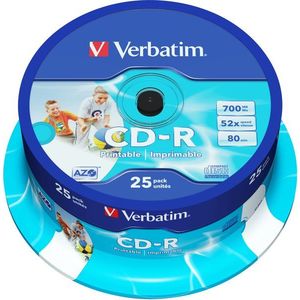A Verbatim CD-R 52x Pirate Island Protection, nyomtatható 25db henger kép