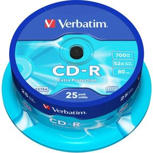 Verbatim CD-R 52x, Pirate Island védelem, 25db-os cakebox kép