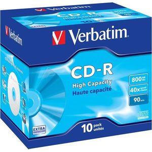 Verbatim CD-R 40x DataLife Protection, 40x 10 db egy dobozban kép