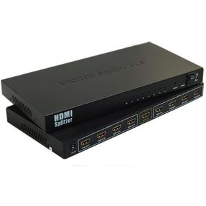 PremiumCord HDMI splitter, 8 portos, fém, hálózati adapterrel kép