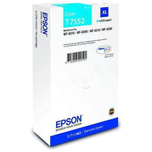 Epson T7552 XL cián kép