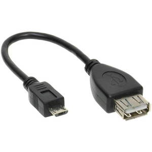 PremiumCord USB kábel, A/f - Micro USB/m 20 cm kép