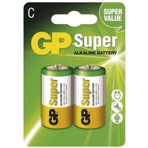 GP Super Alkaline LR14 (C) 2 darab / csomag kép