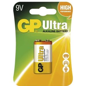 GP Ultra Alkaline 9V, 1 db - bliszter csomagolásban kép
