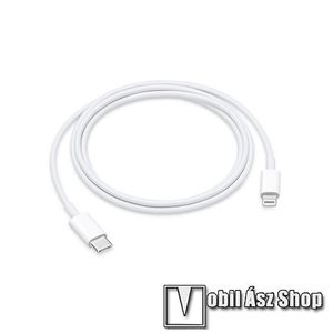 APPLE PD adatátviteli kábel / USB töltő - USB 3.1 Type C / Apple Lightning csatlakozás - 1m hosszú - FEHÉR - MQGJ2ZM/A - GYÁRI kép