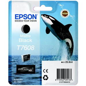 Epson T7608 matt fekete kép
