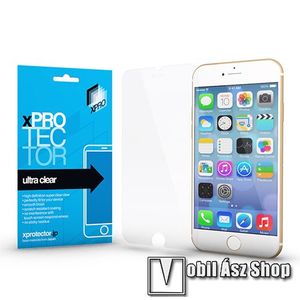 Xpro képernyővédő fólia - Clear - 1db, törlőkendővel - APPLE iPhone SE (2020) / APPLE iPhone 7 / APPLE iPhone 8 / APPLE iPhone 6 / APPLE iPhone 6S - GYÁRI kép