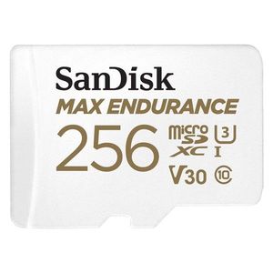 SanDisk microSDXC 256GB Max Endurance + SD adapter kép