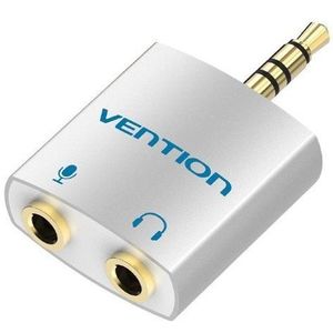 Vention 3, 5mm Jack Male to 2x 3, 5mm Female Audio Splitter with Separated Audio and Microphone Port kép