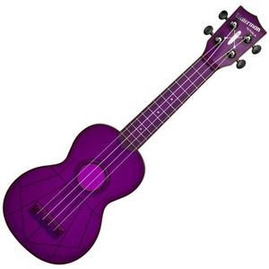 Kala Waterman Szoprán ukulele Grape Fluorescent kép