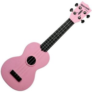 Kala Waterman Szoprán ukulele Soft Pink kép