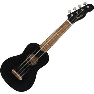 Fender Venice WN BK Szoprán ukulele Fekete kép