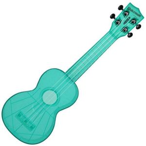 Kala Waterman Szoprán ukulele Blue Raspberry Fluorescent kép