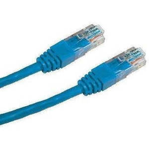 Adatátviteli kábel, CAT6, UTP, 3m, kék kép
