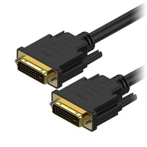 AlzaPower DVI-D - DVI-D Dual Link összekötő kábel, 1 m kép