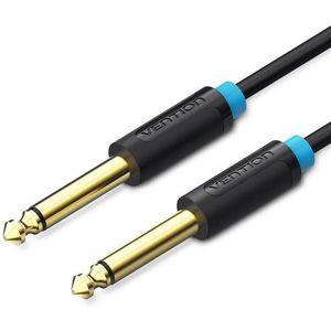 Vention 6, 5mm Jack Male to Male Audio Cable 1m - fekete kép