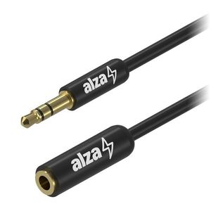 AlzaPower Audio 3.5mm Jack (M) to 3.5mm Jack (F) 1m kép