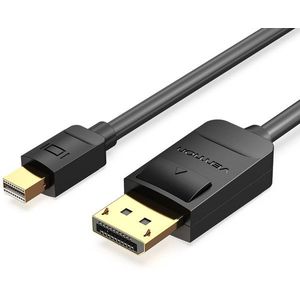 Vention Mini DisplayPort to DisplayPort (DP) Cable 1, 5 m Black kép