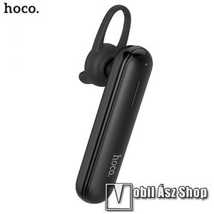 HOCO E36 bluetooth headset - FEKETE - V4.2, beépített mikrofon, fülbe dugható, beépített 70mAh akkumulátor - GYÁRI kép