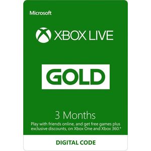 Xbox Live Gold - 3 hónapos tagság kép