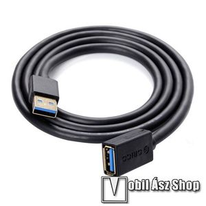 ORICO USB kábel hosszabbító - 1.5m hosszú, 2.4A, USB 3.0 5Gbps - FEKETE kép