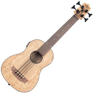 Kala U-Bass Burled Tamo Ash Basszus ukulele Natural kép