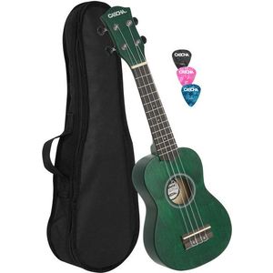 Cascha HH 3963 Szoprán ukulele Green kép
