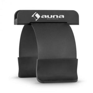 Auna SmartHold, fekete, tablet és okostelefon tartó, fém, gumi, rugalmas, hordozható kép