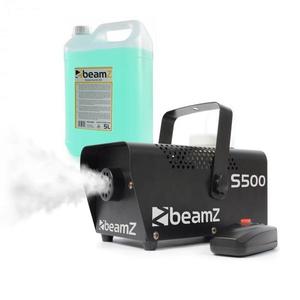 Beamz S500, füstgép, füstgép folyadékkal, 500W, 50 m³/perc kép