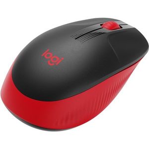 Logitech Wireless Mouse M190, Red kép