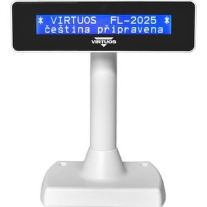 Virtuos LCD FL-2025MB 2x20 fehér kép