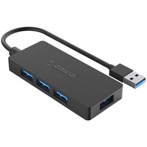 Orico USB-A Hub 4xUSB 3.0 + microUSB Input Fekete kép