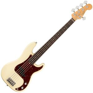Fender American PRO Precision Bass RW Olympic White kép