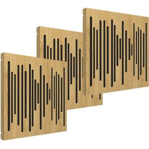 Vicoustic VicPattern Ultra Wavewood Fa akusztikai panel kép