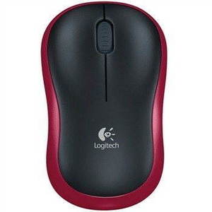 Logitech Wireless Mouse M185 piros kép